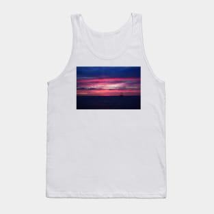 A Sailboat Sunset Tank Top